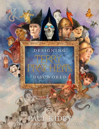 Designing Terry Pratchett’s Discworld book cover by Paul Kidby