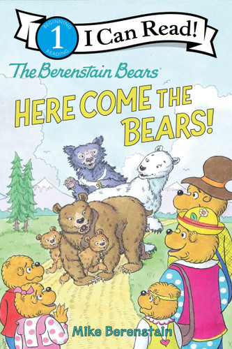 The Berenstain Bears: Here Come the Bears! (I Can Read Level 1) book cover by Mike Berenstain