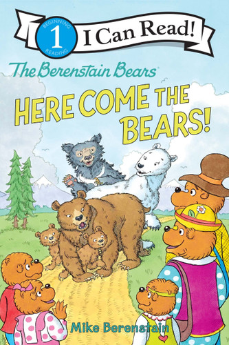The Berenstain Bears: Here Come the Bears! (I Can Read Level 1) book cover by Mike Berenstain