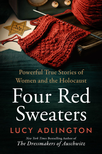 Four Red Sweaters: Powerful True Stories of Women and the Holocaust book cover by Lucy Adlington