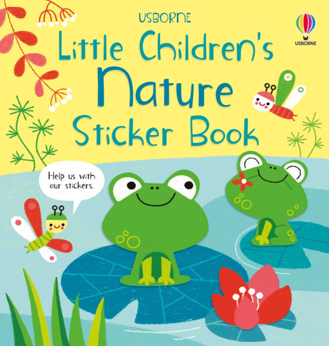 Little Children's Nature Sticker Book (Little Children's) book cover by Matthew Oldham