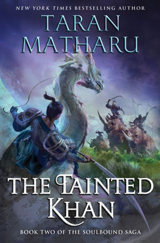 The Tainted Khan: A Cultivation Fantasy book cover by Taran Matharu