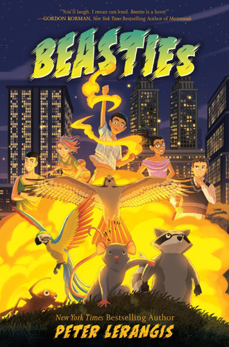 Beasties book cover by Peter Lerangis