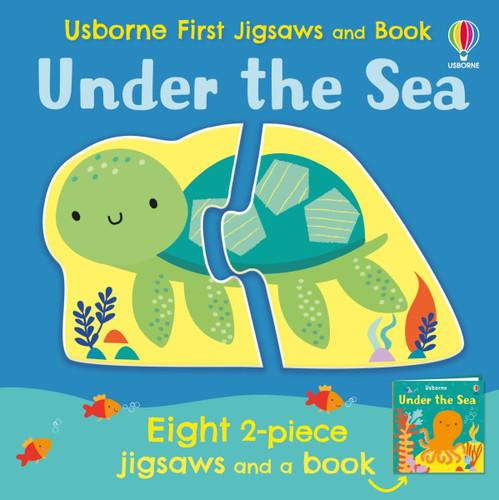 Usborne First Jigsaws: Under the Sea (Usborne First Jigsaws And Book) book cover by Matthew Oldham