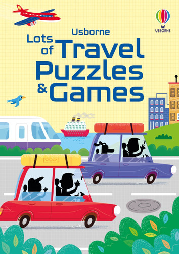 Lots of Travel Puzzles and Games (Lots Of) book cover by Kate Nolan, Simon Tudhope, Phillip Clarke