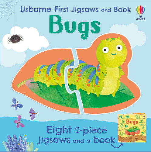 Usborne First Jigsaws And Book: Bugs (Usborne First Jigsaws and Book) book cover by Matthew Oldham