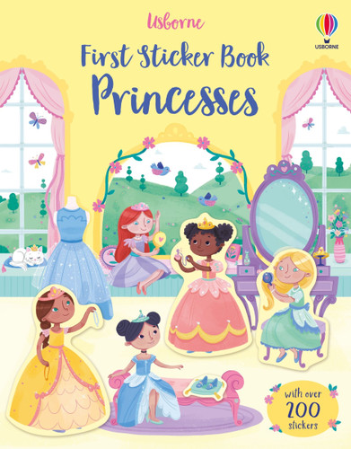 First Sticker Book Princesses (First Sticker Books) book cover by Caroline Young