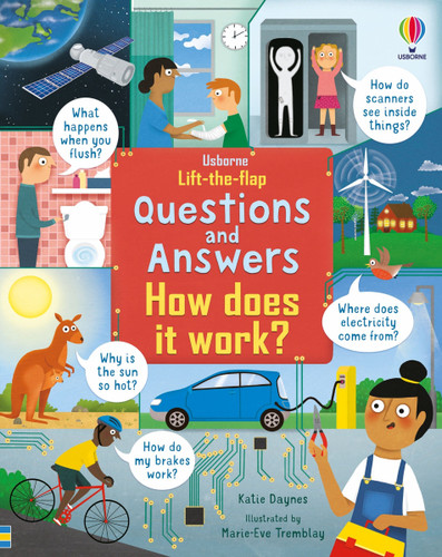 Lift-the-Flap Questions & Answers How Does it Work? (Questions and Answers) book cover by Katie Daynes