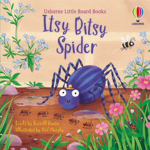 Itsy Bitsy Spider (Little Board Books #9) book cover by Russell Punter