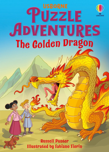 The Golden Dragon (Puzzle Adventures) book cover by Russell Punter