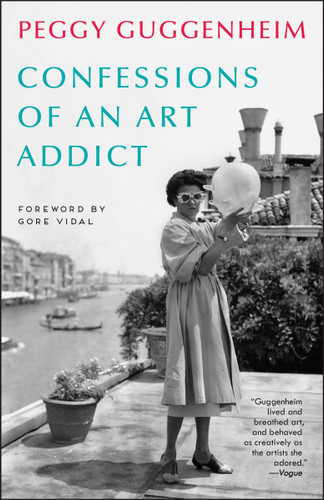Confessions of an Art Addict book cover by Peggy Guggenheim