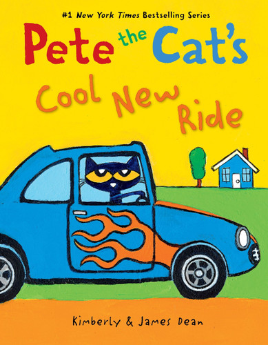 Pete the Cat's Cool New Ride (Pete the Cat) book cover by James Dean, Kimberly Dean