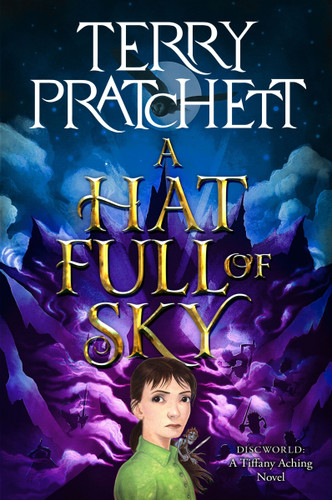 A Hat Full of Sky: A Novel of Discworld (Tiffany Aching #2) book cover by Terry Pratchett