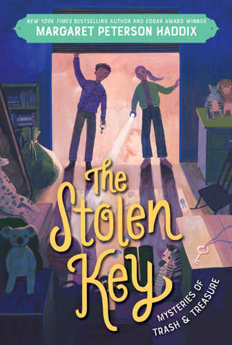 Mysteries of Trash and Treasure: The Stolen Key (Mysteries of Trash and Treasure #3) book cover by Margaret Peterson Haddix