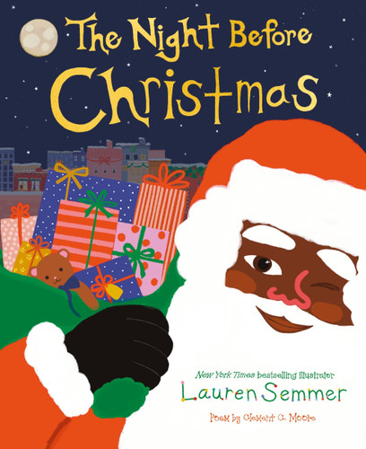 Lauren Semmer’s The Night Before Christmas book cover by Clement C. Moore