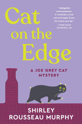 Cat on the Edge: A Joe Grey Cat Mystery (Joe Grey Cat Mystery Series #1) book cover by Shirley Rousseau Murphy