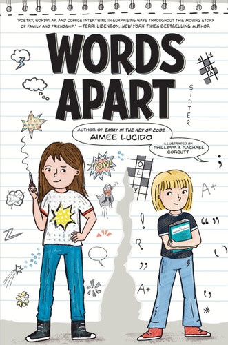 Words Apart book cover by Aimee Lucido