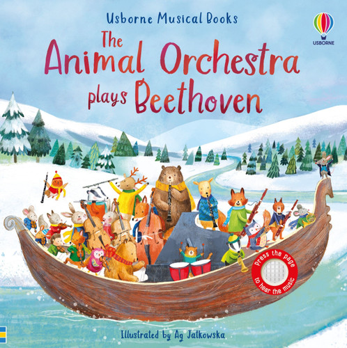 The Animal Orchestra Plays Beethoven (Musical Books) book cover by Sam Taplin