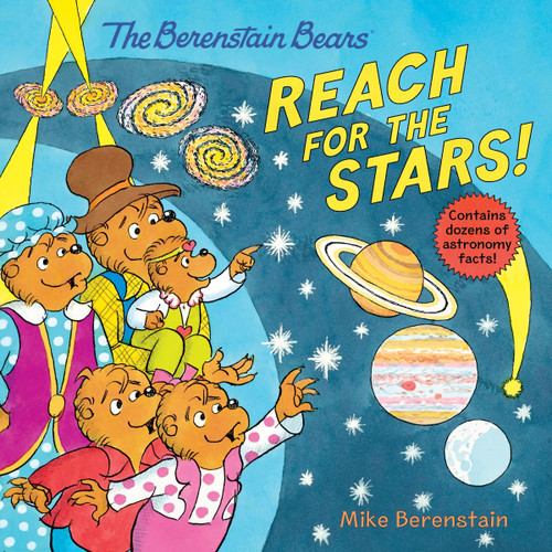 The Berenstain Bears Reach for the Stars! (Berenstain Bears #156) book cover by Mike Berenstain