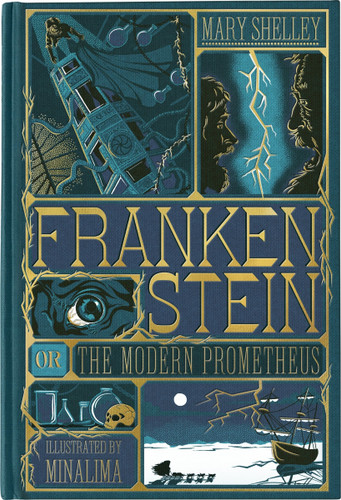 Frankenstein (MinaLima Edition) book cover by Mary Shelley