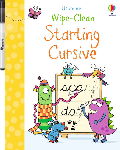 Wipe-Clean Starting Cursive (Wipe-Clean) book cover by Caroline Young