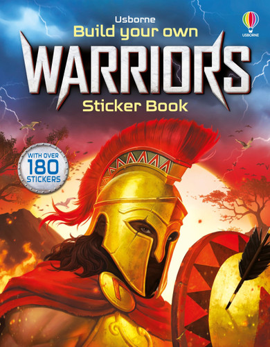 Build Your Own Warriors Sticker Book (Build Your Own Sticker Book) book cover by Simon Tudhope