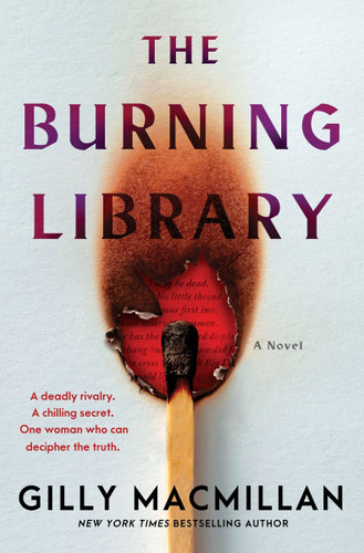 The Burning Library: A Novel book cover by Gilly Macmillan