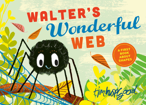 Walter's Wonderful Web: A First Book About Shapes book cover by Tim Hopgood