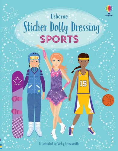 Sticker Dolly Dressing Sports (Sticker Dolly Dressing) book cover by Fiona Watt