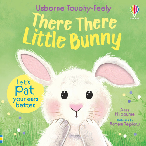 There There Little Bunny (Usborne Touchy Feely Books) book cover by Anna Milbourne