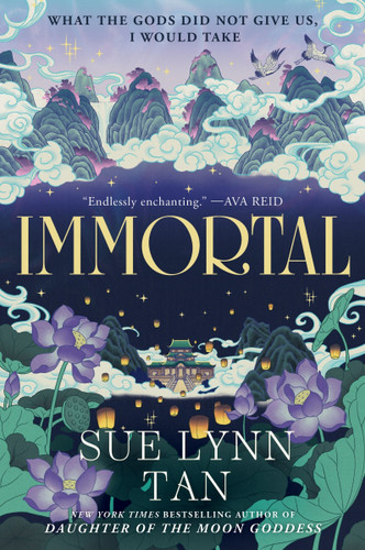 Immortal book cover by Sue Lynn Tan