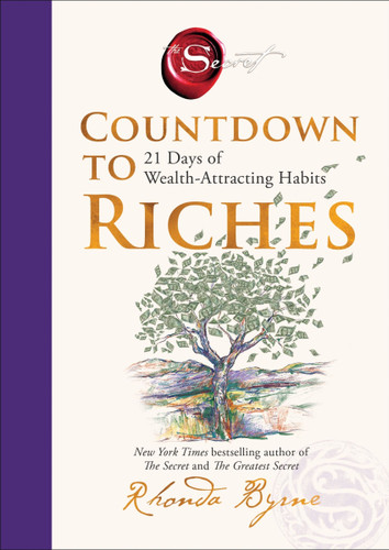 Countdown to Riches: 21 Days of Wealth-Attracting Habits book cover by Rhonda Byrne