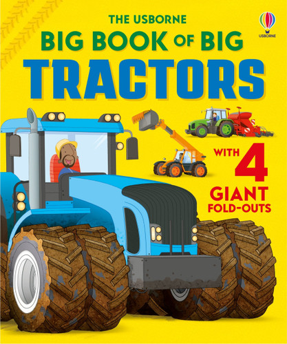 Big Book of Big Tractors (Big Books) book cover by Lisa Jane Gillespie