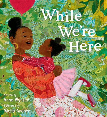 While We’re Here book cover by Anne Wynter