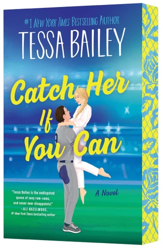 Catch Her If You Can UK: A Novel (Big Shots #5) book cover by Tessa Bailey