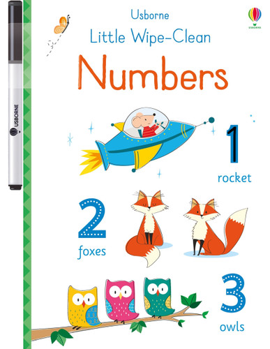 Little Wipe-Clean Numbers (Little Wipe-Clean #2) [9781836053422]