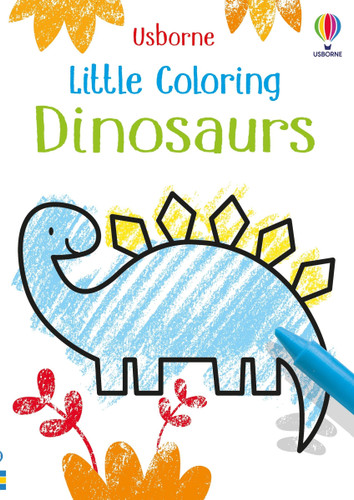 Little Coloring Dinosaurs (Little Coloring) book cover by Kirsteen Robson