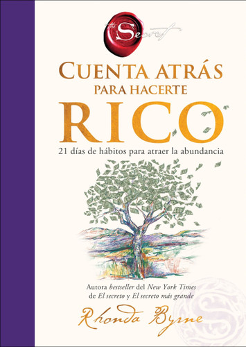 Cuenta atrás para hacerte rico: 21 días de hábitos para atraer la abundancia  Countdown to Riches: 21 Days of Wealth-Attracting Habits (Spanish edition) book cover by Rhonda Byrne