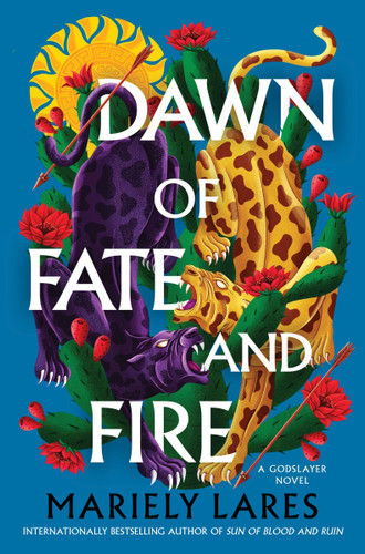 Dawn of Fate and Fire: A Novel (Godslayer #2) book cover by Mariely Lares