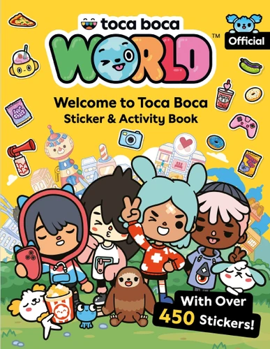 Toca Boca World: Welcome to Toca Boca Sticker & Activity Book: With Over 450 Stickers! (Toca Boca #1) book cover by Farshore