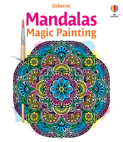 Mandalas Magic Painting Book (Magic Painting Books) book cover by Abigail Wheatley