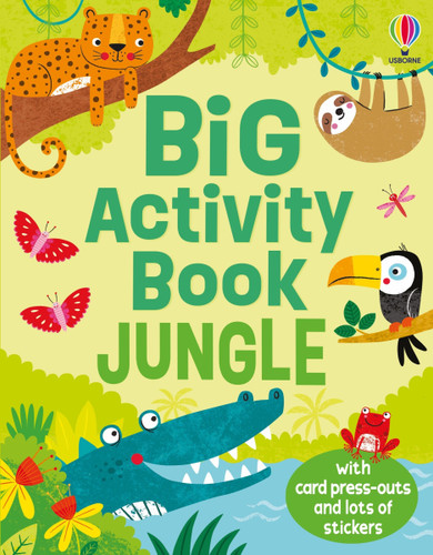 Big Activity Book Jungle (Big Activity Book #3) book cover by Kirsteen Robson