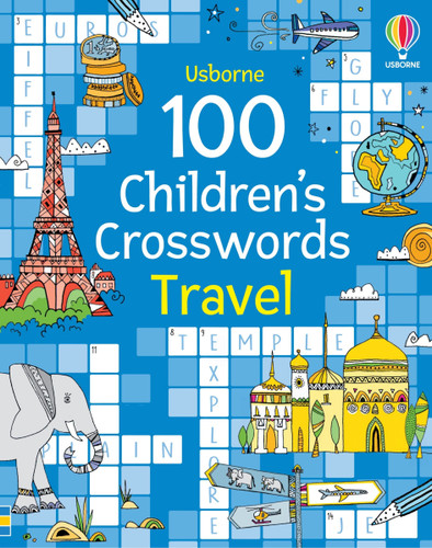 100 Children's Crosswords: Travel (Puzzles, Crosswords and Wordsearches) book cover by Phillip Clarke