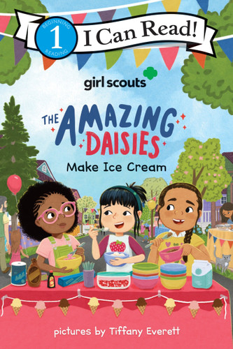 Girl Scouts: The Amazing Daisies Make Ice Cream (I Can Read Level 1) book cover by Girl Scouts