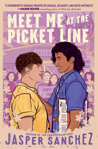 Meet Me at the Picket Line book cover by Jasper Sanchez
