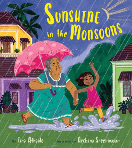 Sunshine in the Monsoons book cover by Tina Athaide