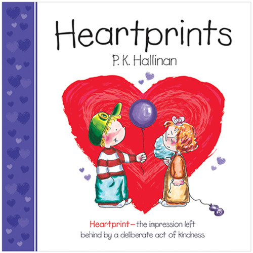 Heartprints book cover by P. K. Hallinan