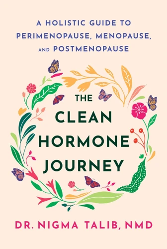 The Clean Hormone Journey: A Holistic Guide to Perimenopause, Menopause, and Postmenopause book cover by Dr. Nigma Talib