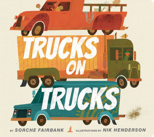 Trucks on Trucks book cover by Sorche Fairbank