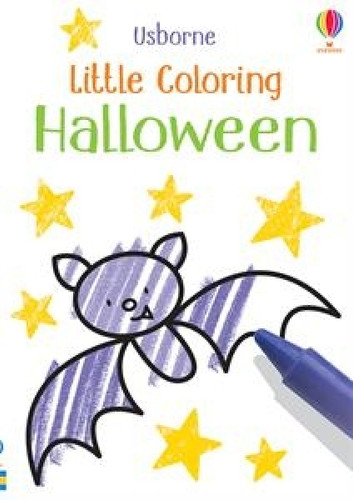 Little Coloring Halloween: A Halloween Book for Kids (Little Coloring #10) book cover by Kirsteen Robson